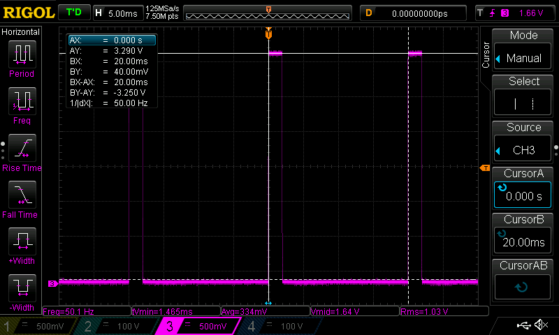 PIC32MZ - 20ms PWM signal